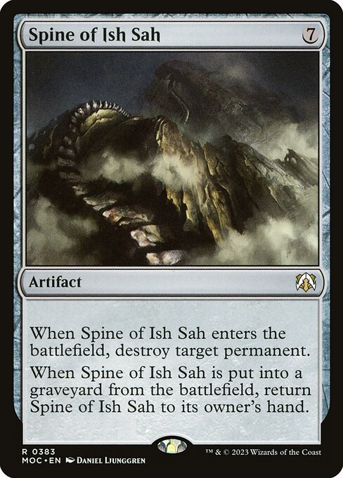 Spine of Ish Sah (March of the Machine Commander #383)