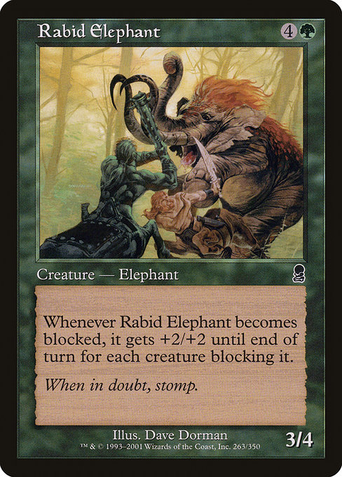Éléphant enragé|Rabid Elephant