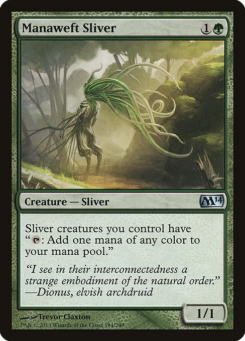 Manaweft Sliver (m14) 184