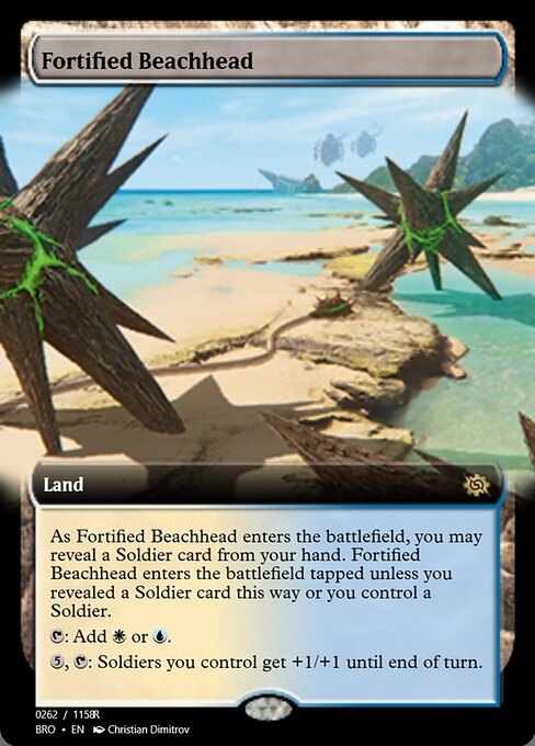 Fortified Beachhead (Magic Online Promos #105874)