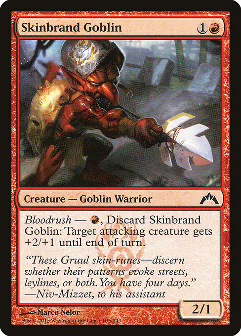 Skinbrand Goblin (Gatecrash #105)