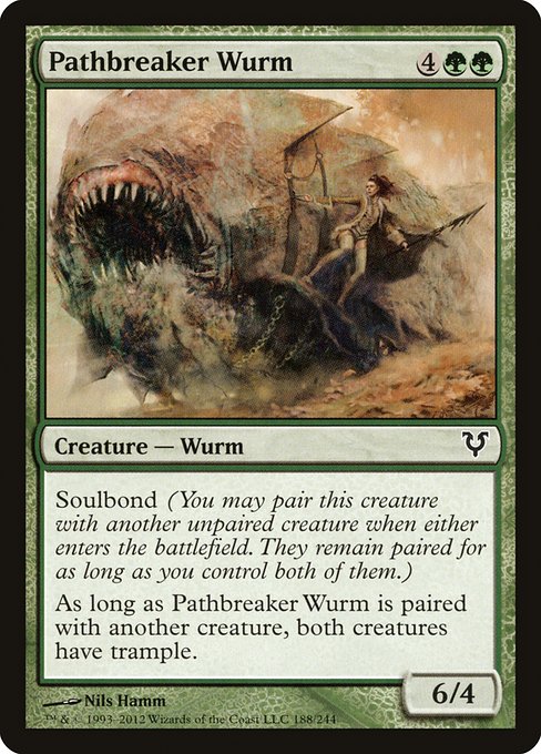Pathbreaker Wurm (Avacyn Restored #188)
