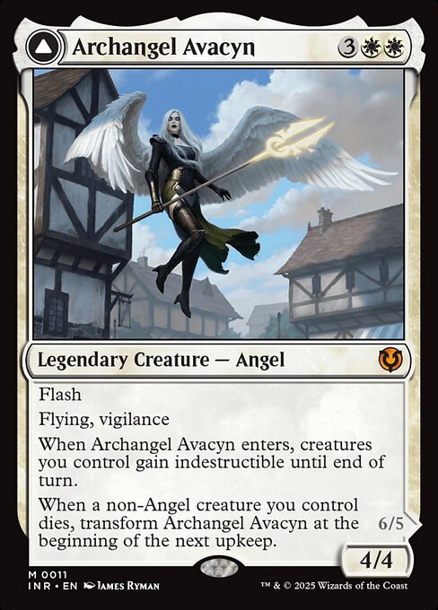 Archangel Avacyn // Avacyn, the Purifier card