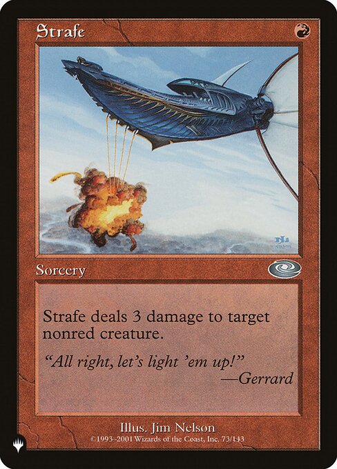 Strafe (The List #PLS-73)