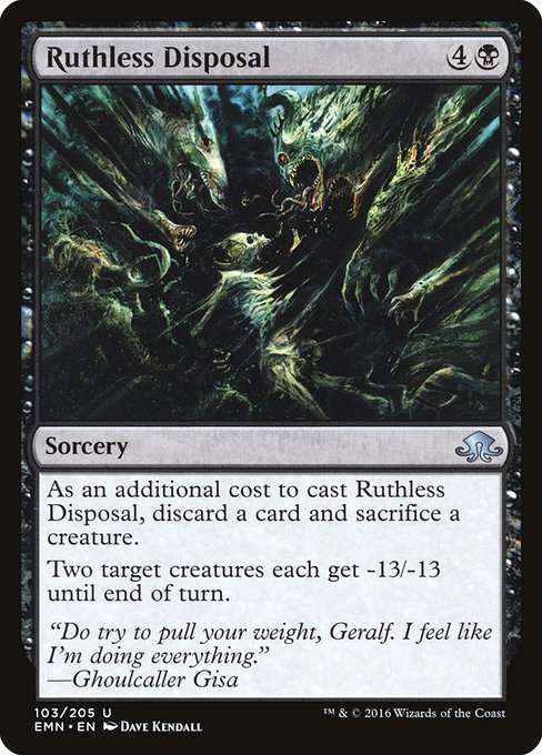 Disposition impitoyable|Ruthless Disposal