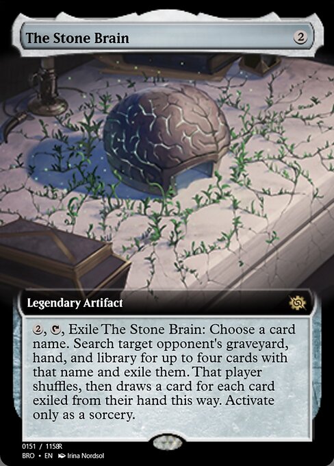 The Stone Brain (Magic Online Promos #105834)