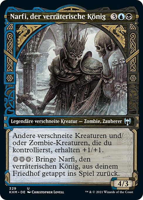 Narfi, Betrayer King (Kaldheim #329)