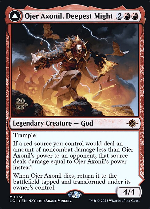 Ojer Axonil, Deepest Might // Temple of Power (plci) 158s