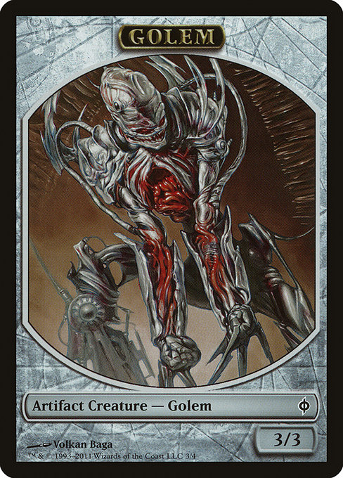 Golem (New Phyrexia Tokens #3)