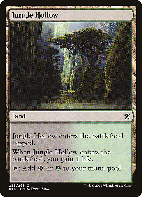 Jungle Hollow (Khans of Tarkir #235)