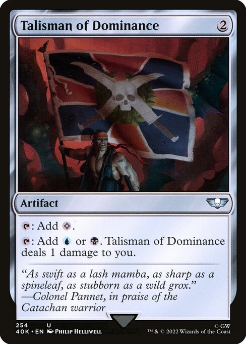 Talisman of Dominance (40k) 254