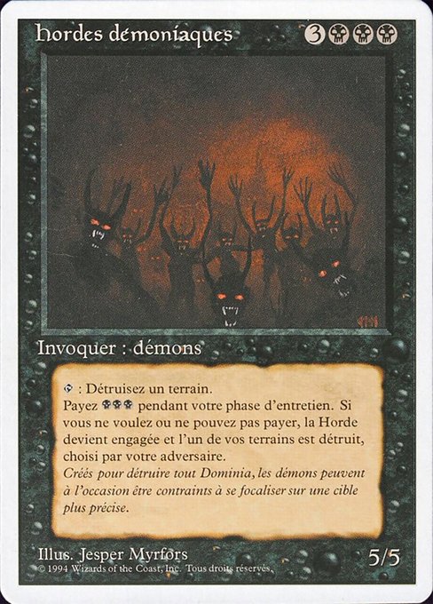 Demonic Hordes (Revised Edition #104)