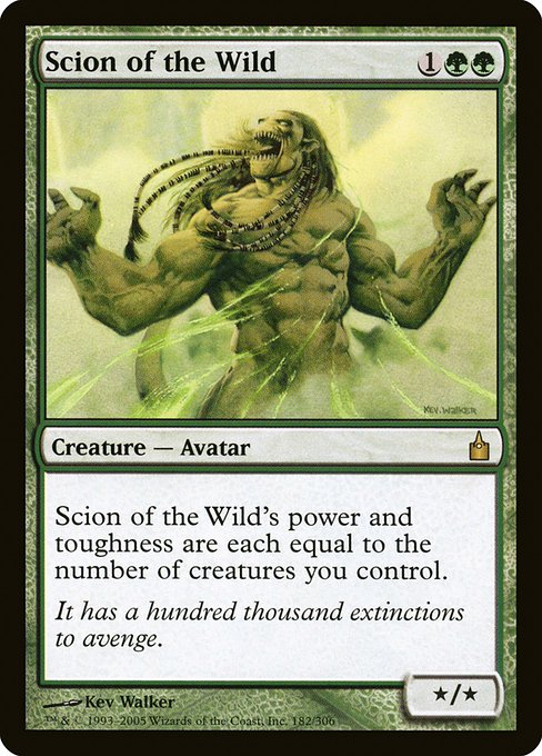 Scion of the Wild card image