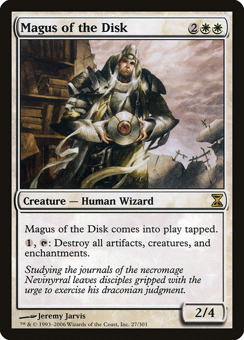 Magus of the Disk card image
