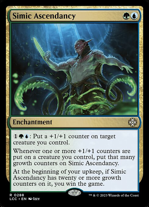 Simic Ascendancy (The Lost Caverns of Ixalan Commander #288)