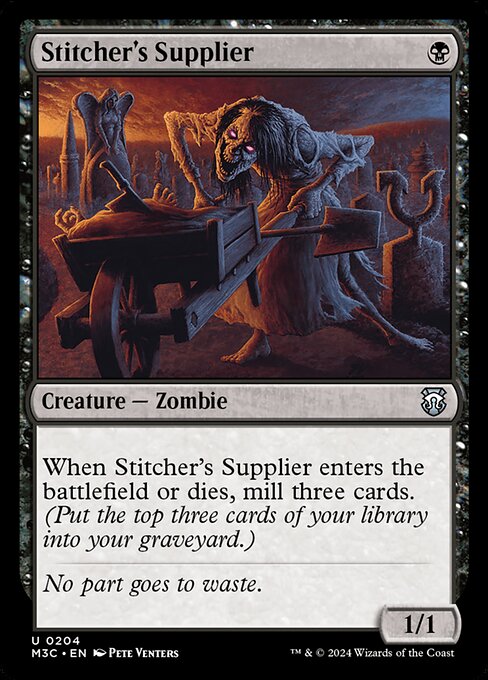 Stitcher's Supplier (Modern Horizons 3 Commander #204)