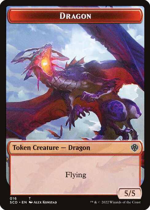 Dragon (Starter Commander Deck Tokens #16)