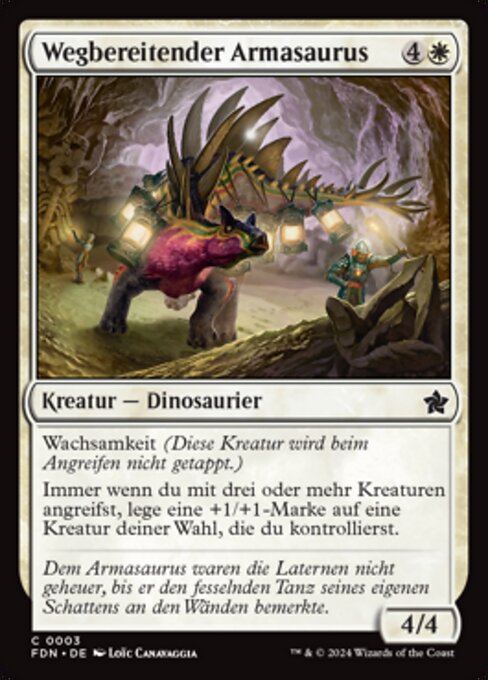 Wegbereitender Armasaurus