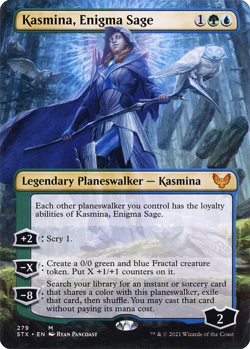 Kasmina, Enigma Sage card image