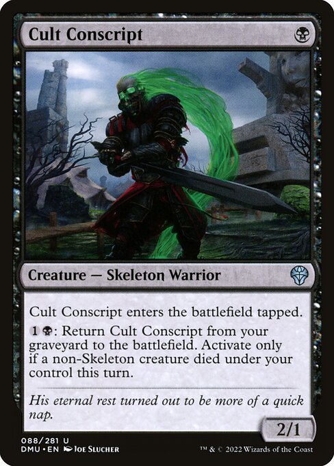 Cult Conscript (Dominaria United #88)