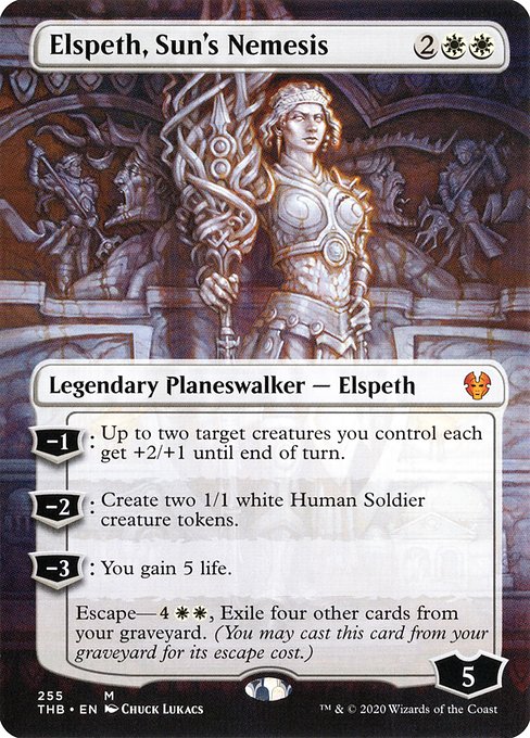 Elspeth, Sun's Nemesis (Theros Beyond Death #255)