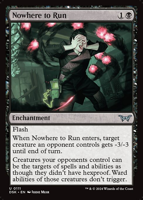 Nowhere to Run (dsk) 111 Nowhere to Run (dsk) 111