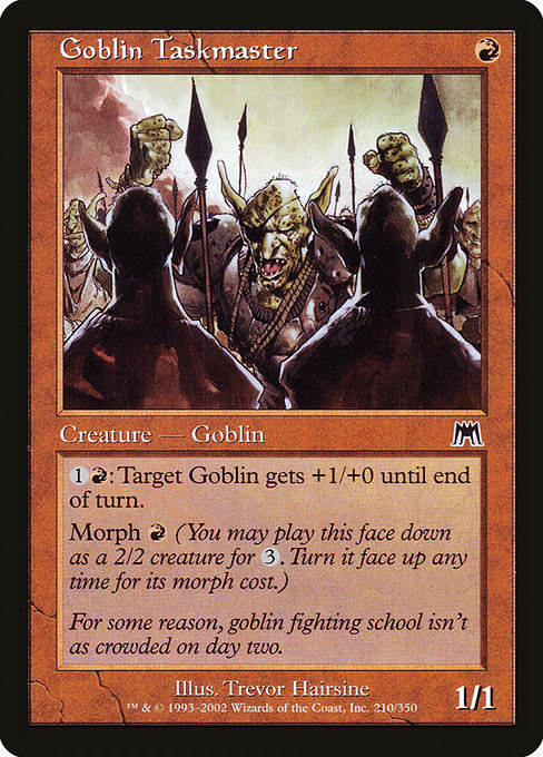 Goblin Taskmaster (ons) 210