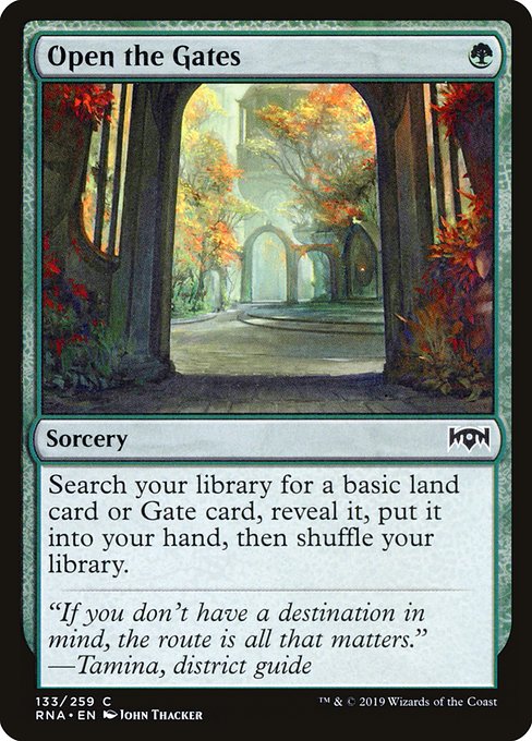 Open the Gates (Ravnica Allegiance #133)