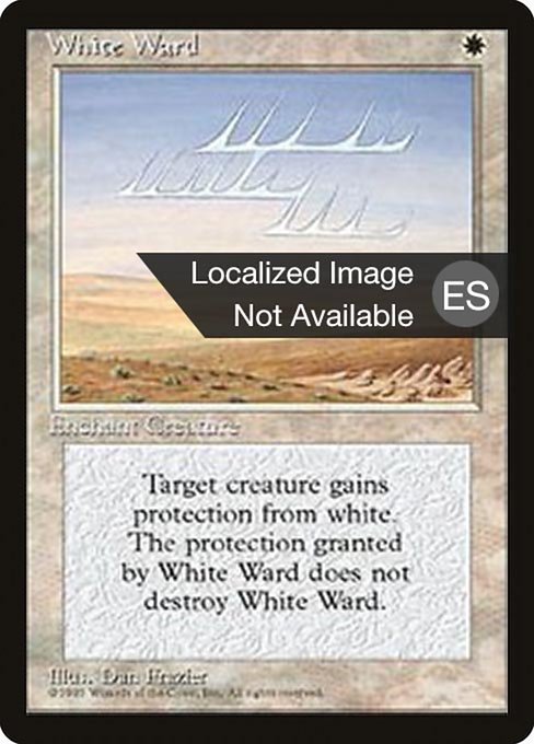 White Ward (Fourth Edition Foreign Black Border #57)