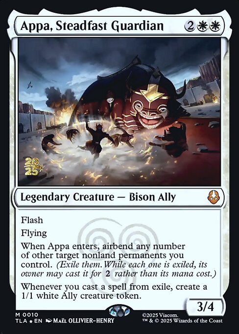 Appa, Steadfast Guardian magic the gathering card art