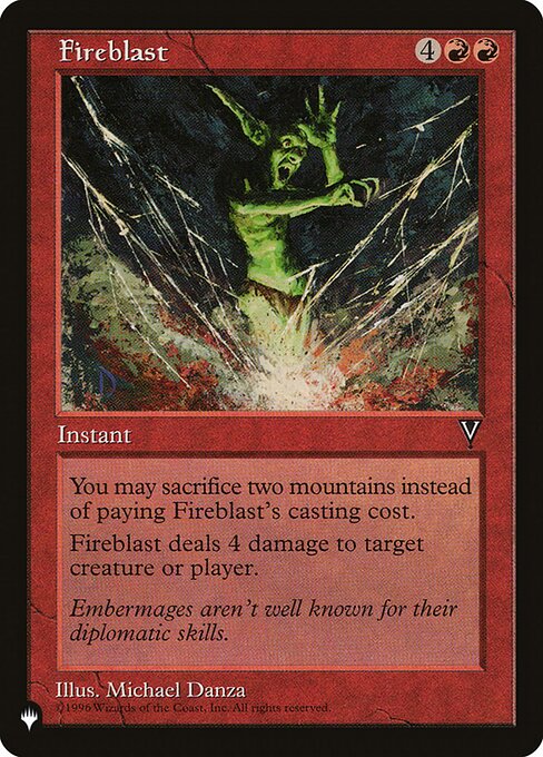 Fireblast (The List)