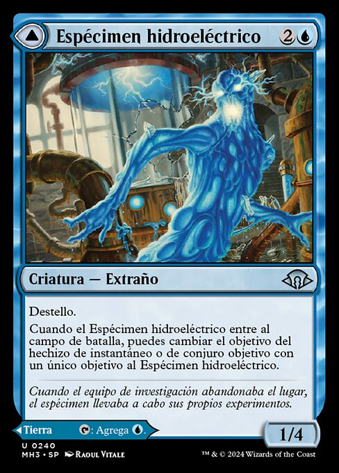 Espécimen hidroeléctrico