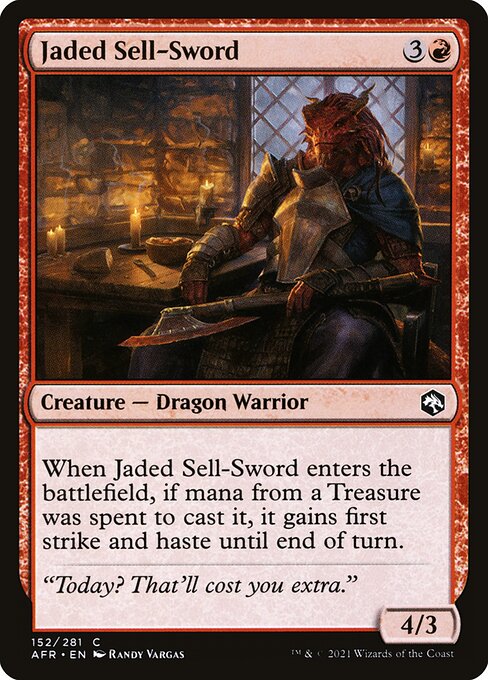 Jaded Sell-Sword card image