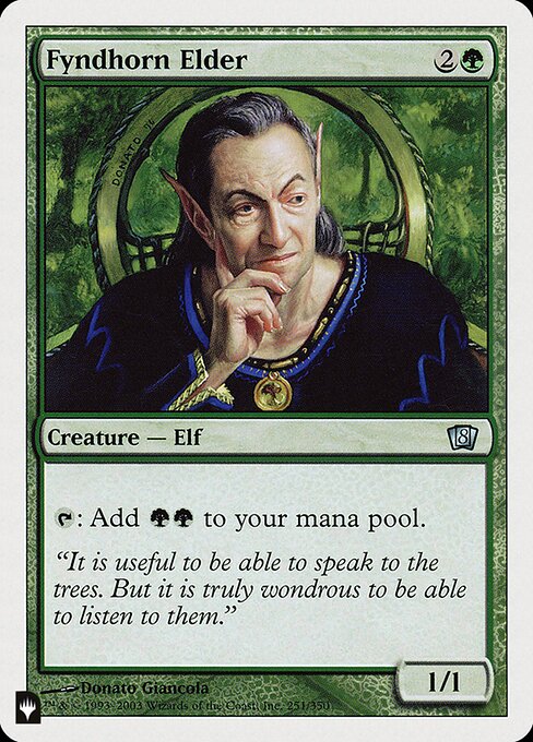 Fyndhorn Elder (The List #8ED-251)