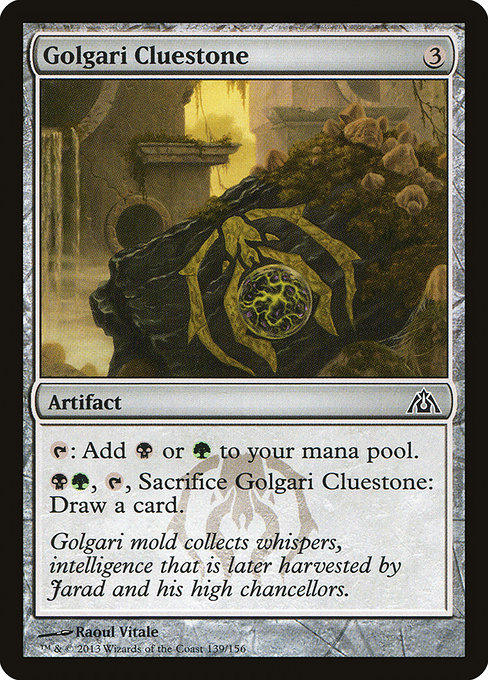 Golgari Cluestone (dgm) 139