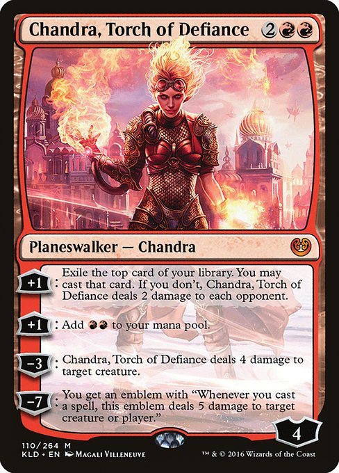 Chandra, Torch of Defiance (Kaladesh #110)