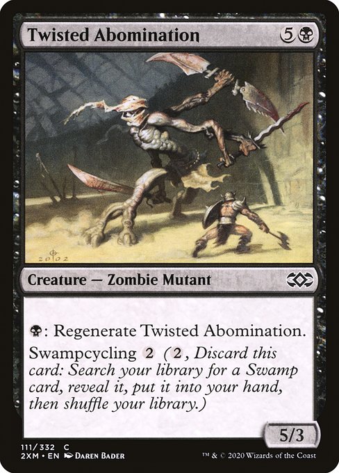 Twisted Abomination (Double Masters #111)