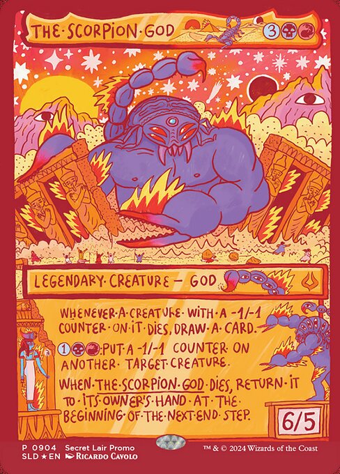 The Scorpion God card image