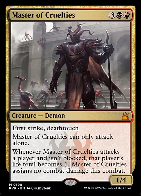 Master of Cruelties (Ravnica Remastered #198)