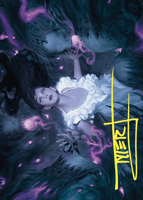 Neva, Stalked by Nightmares // Neva, Stalked by Nightmares (Wilds of Eldraine Art Series #30)