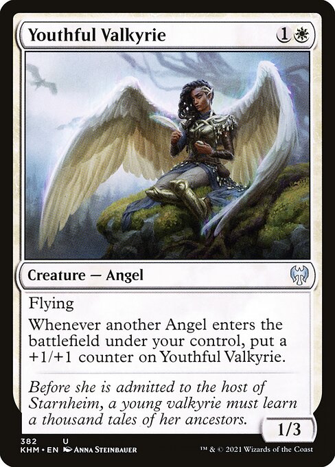 Youthful Valkyrie card image