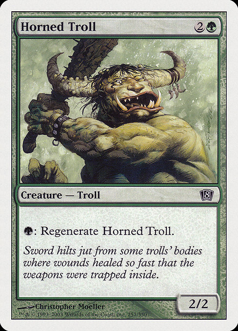 Horned Troll (Eighth Edition #257)