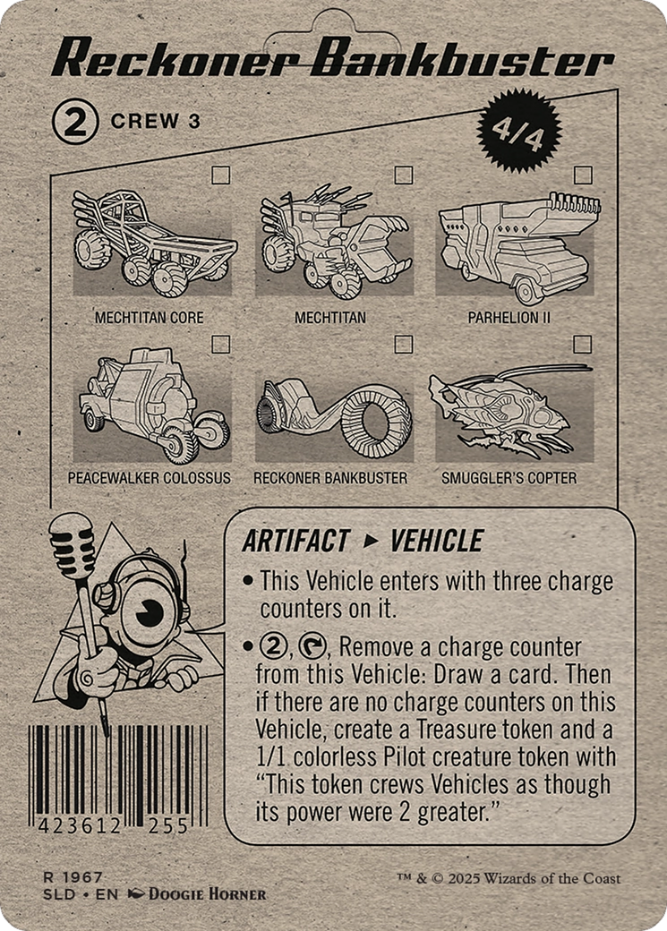 Reckoner Bankbuster // Reckoner Bankbuster - reverse side