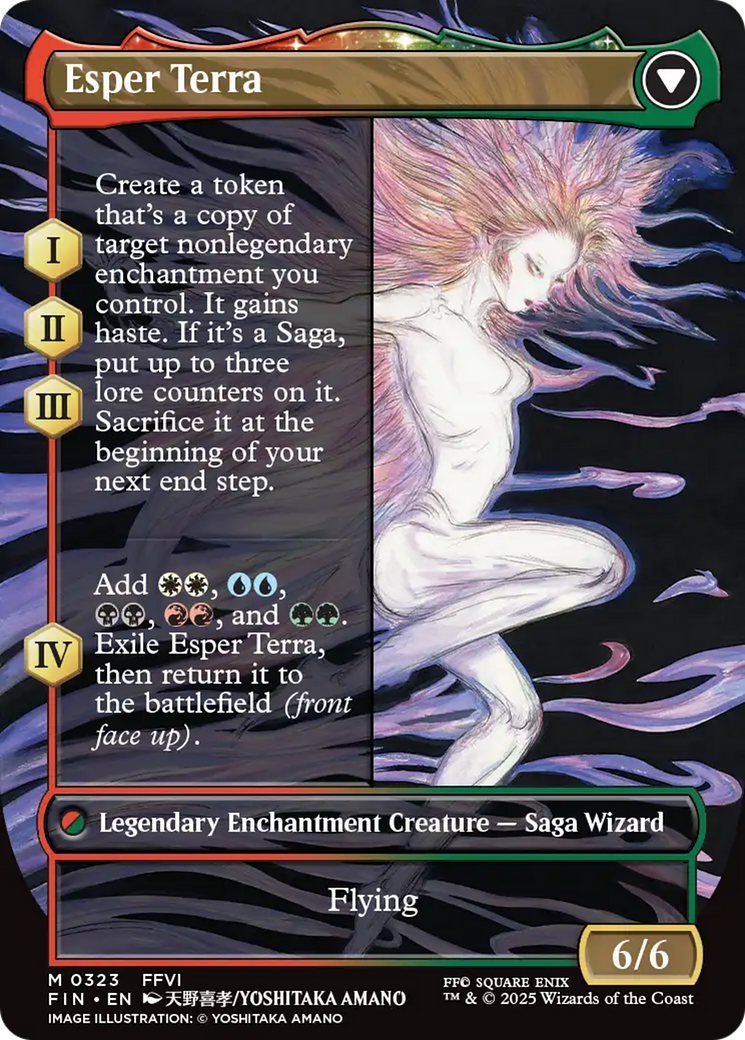 Terra, Magical Adept // Esper Terra - reverse side