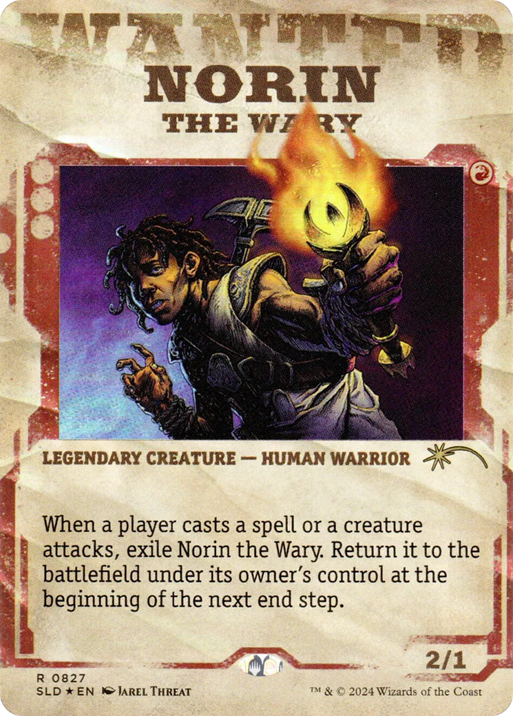Norin the Wary // Norin the Wary - reverse side