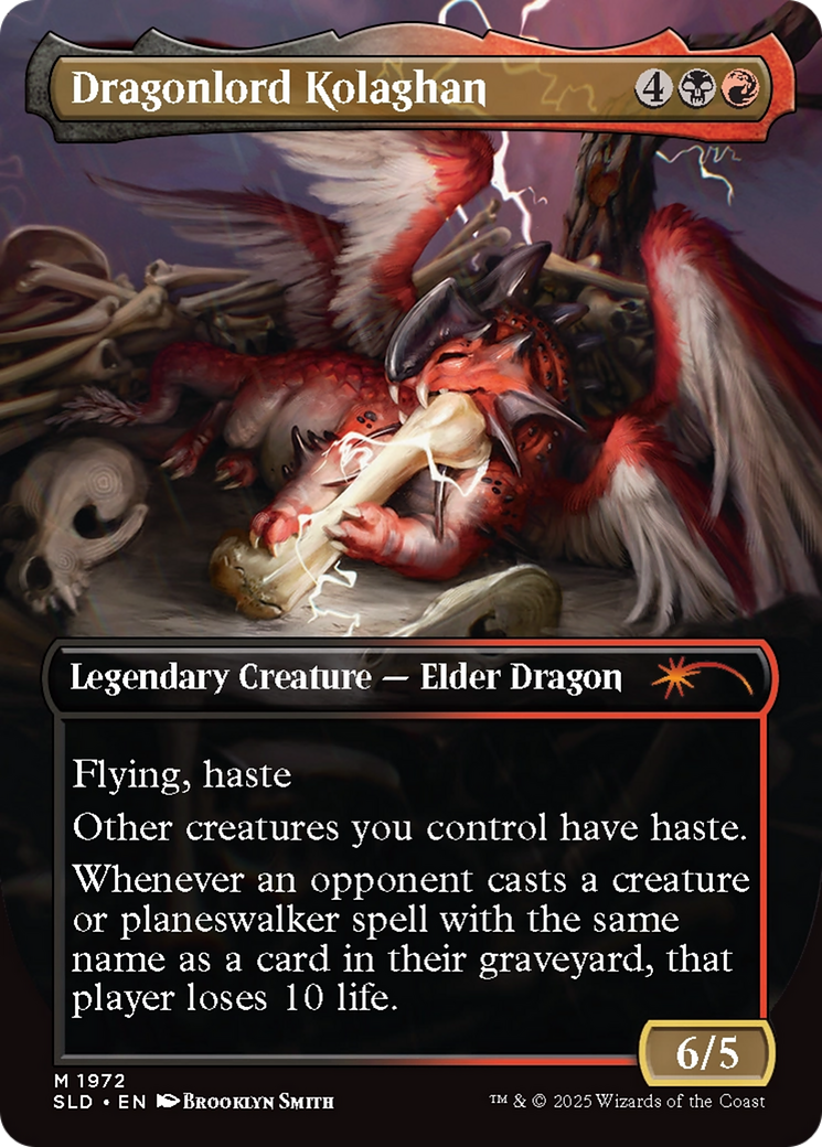 Dragonlord Kolaghan // Dragonlord Kolaghan - reverse side