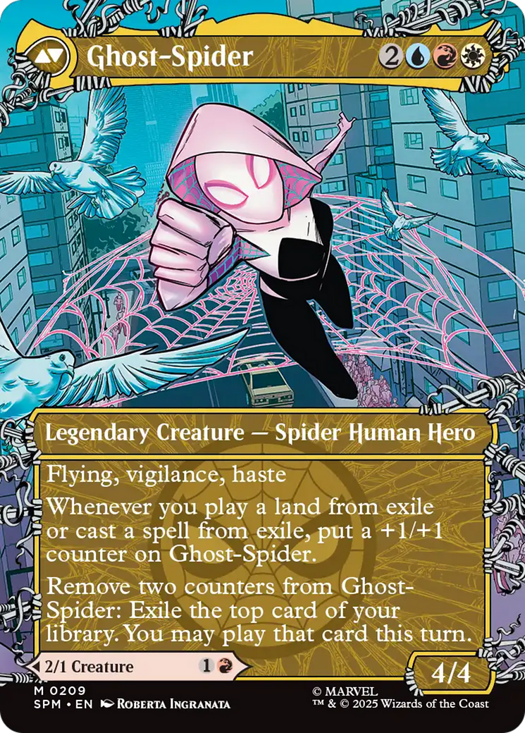 Gwen Stacy // Ghost-Spider (back)