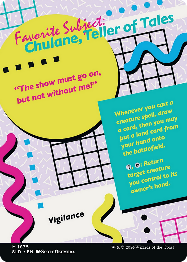 Chulane, Teller of Tales // Chulane, Teller of Tales - reverse side
