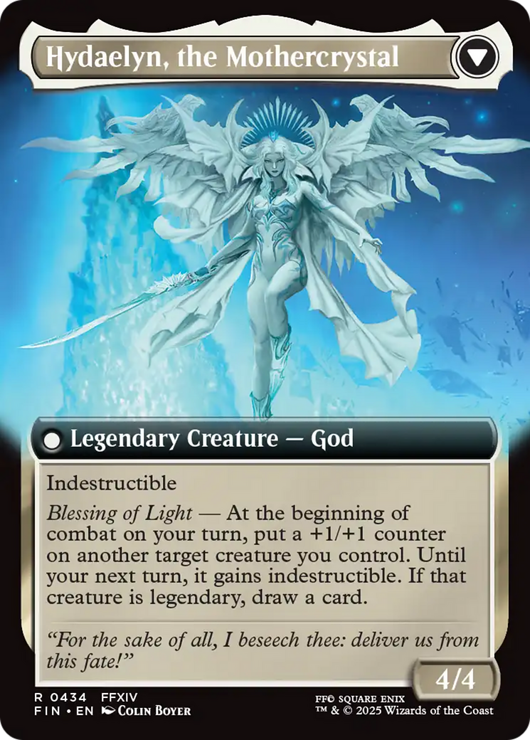 Venat, Heart of Hydaelyn // Hydaelyn, the Mothercrystal - reverse side