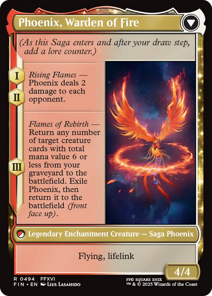 Joshua, Phoenix's Dominant // Phoenix, Warden of Fire - reverse side